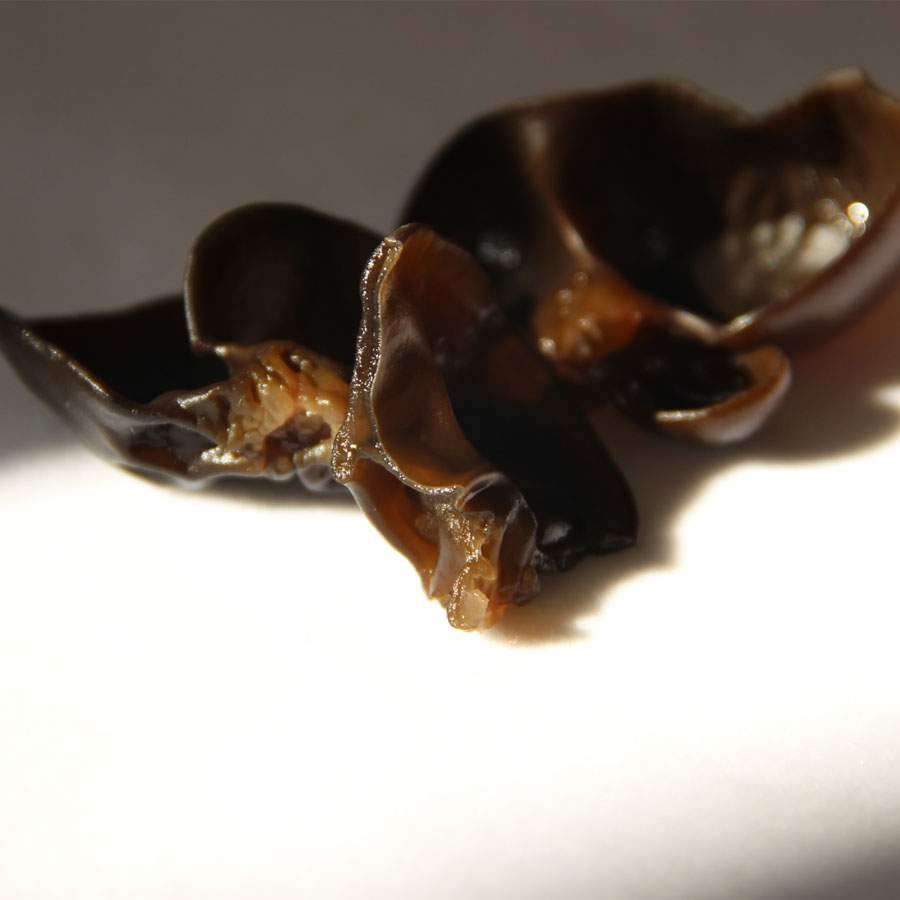 Northeast Changbai Mountain Black Fungus Autumn Fungus Bass Fungus Thick Flesh No Root Free Picking Black Fungus 250g