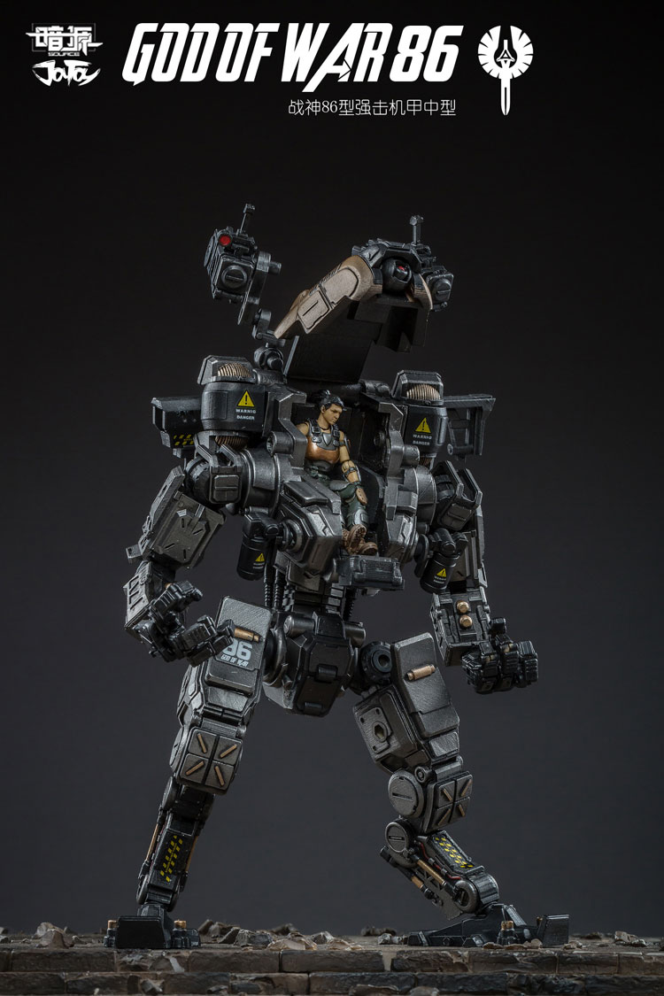 JOYTOY nguồn tối 1/24 Ares 86 nữ quân nhân di chuyển cỡ trung mech tàu sân bay mô hình chính thức - Gundam / Mech Model / Robot / Transformers mô hình robot cỡ lớn	
