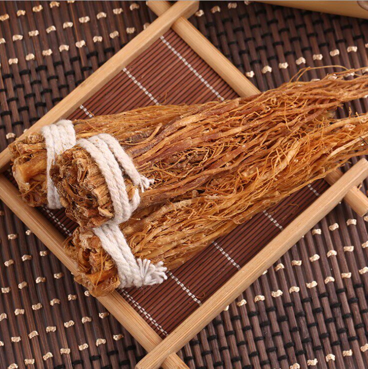 Changbaishan ginseng sugar-free red ginseng whiskers direct hair high quality ginseng stew stew 500gGOOD