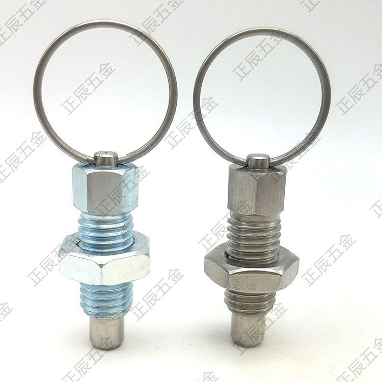 PUL6 7 8 10 12 pull ring indexing pin carbon steel galvanized knob plunger spring positioning pin split positioning column