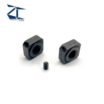 Four corner type anti-loose bearing nut coarse tooth BNG3 4 5 fine teeth BNR6 8 10 hair black stop screw