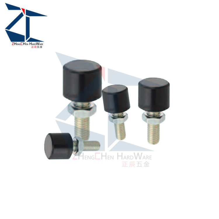 UNBH3 4 5 6 8 10 polyurethane (black) stop bolt inner hexagonal hole type stop screw