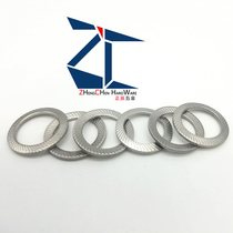 304 stainless steel non-slip gasket disc self-locking spacer DIN9250-S double-sided tooth gasket M2-M42