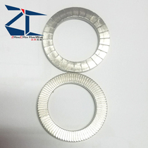 316 stainless steel double laminated self-lock anti-slip gasket DIN25201 Safe self-lock anti-loose washer M3-M80