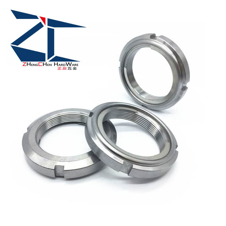 Fine tooth precision U-type nut bearing steel sheet self-locking nut can replace FUNTC10*0 75-50