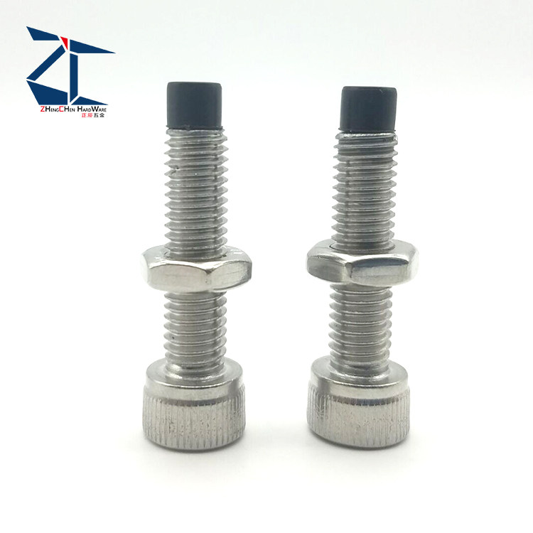 Cylindrical head inner hexagonal type straight lever stop bolt replacement for UUSCB5-12 polyurethane stop bolt