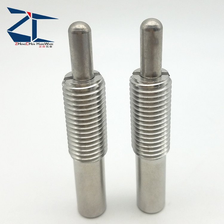 PJLSW12-10 stainless steel spring plunger ultra light load indexing pin top wire buffer (ZC201-4-1H)