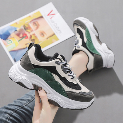 ins韩版老爹鞋女2020秋季新款运动鞋