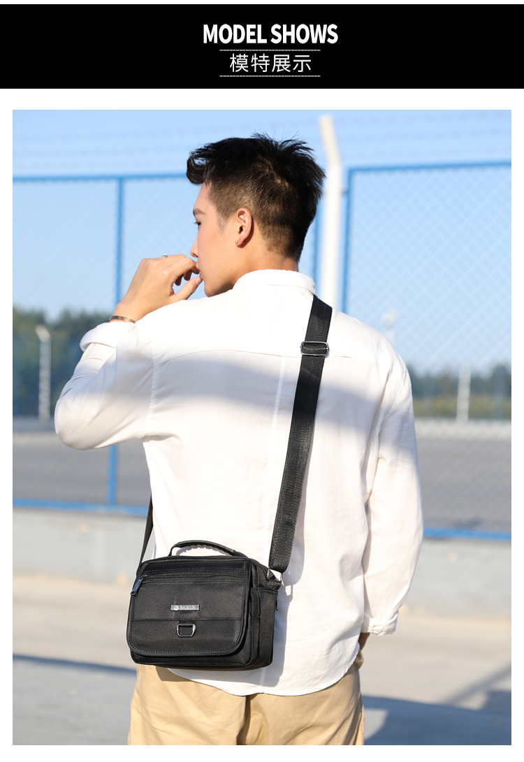 2018 mới túi đeo vai nam túi Messenger túi nam vải canvas thể thao ba lô đơn giản túi vải Oxford túi lyn