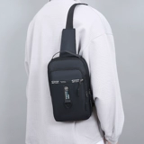 Трендовая нагрудная сумка для отдыха, универсальная сумка на одно плечо, водонепроницаемый ремешок для сумки
