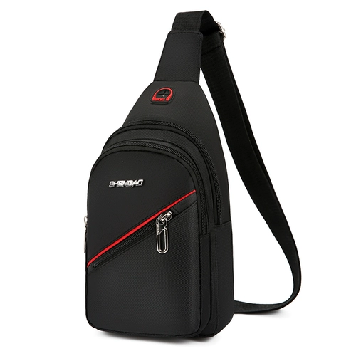 Нагрудная сумка, универсальный вместительный и большой брендовый шоппер, сумка на одно плечо, в корейском стиле