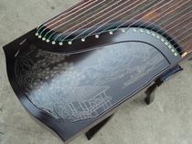 Yangzhou Fairy National Musical Instrument Factory Zitan inlaid silver silk guzheng Beginner exam playing guzheng