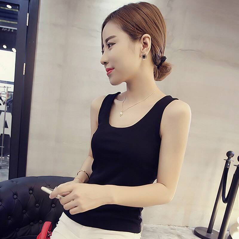 2022 summer new product I-shaped sleeveless vest for female students