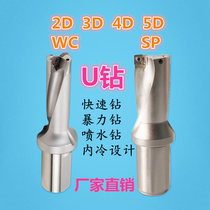 U Drilling SP Blade Drop Type Quick Drill U Drill Shallow Hole Drilling Spray Drill Violent Drill 23 Quadruple Diameter