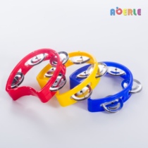  Kindergarten 5-year-old early education handbell ring Orff percussion instrument Hand rattle auditory music toy string bell ring