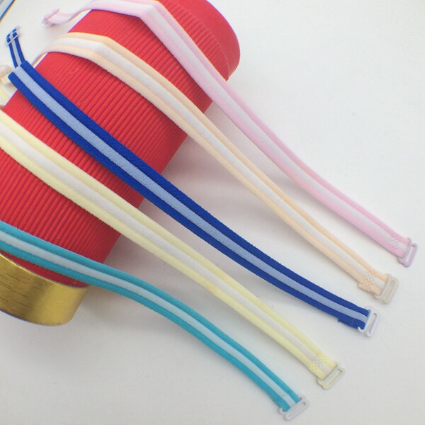 Han edition shoulder strap underwear with color color color chest comfortable hundred and elastic shoulder strap adjustment type chest