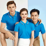 Летняя футболка polo для работы, делается под заказ, с печатью вашего логотипа, короткий рукав