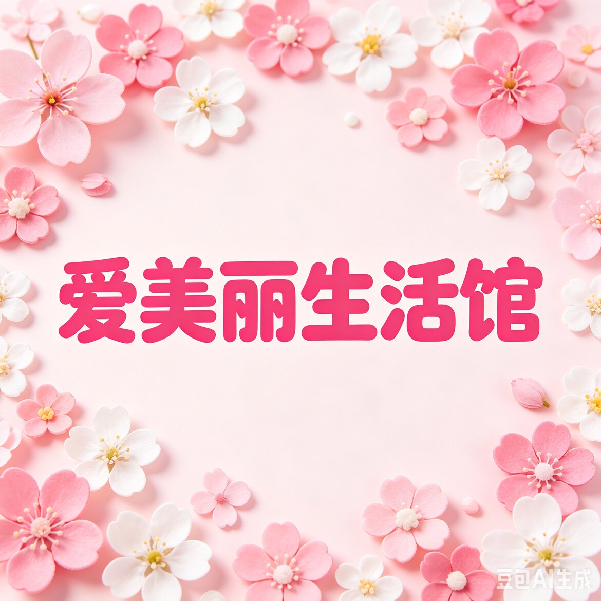 爱美丽生活馆的LOGO