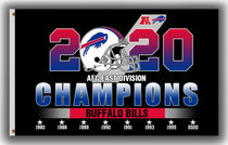 Foreign Trade Fans Buffalo Bill NFL Buffalo Bills AFC Champions 2020 Flag