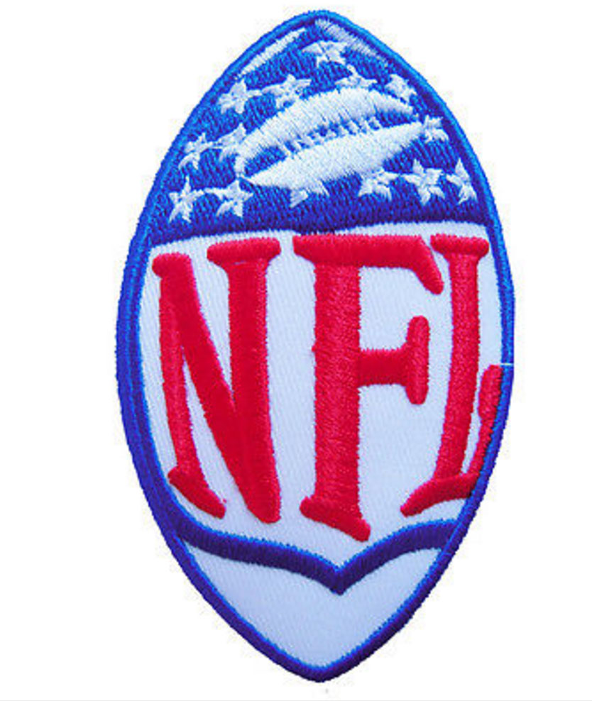Đội bóng đá Mỹ dán vải thể thao dán lại băng dày NFL TEAM PATCH - bóng bầu dục Rugby và bóng bầu dục