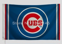 Foreign trade Chicago club baseball Flag MLB Chicago Cubs USA Flag