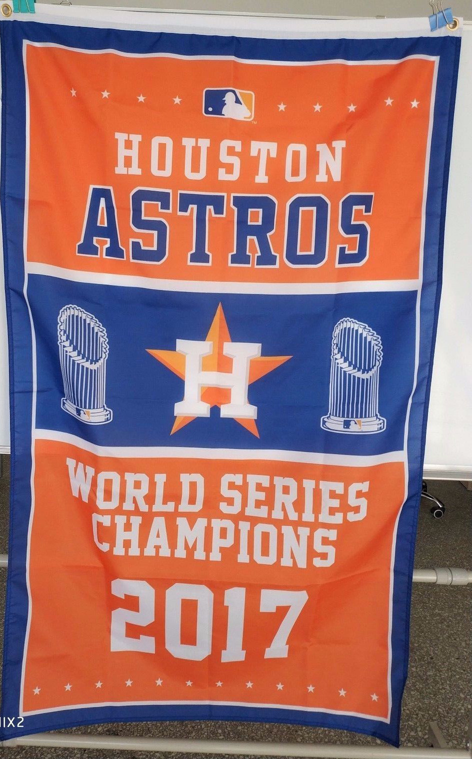 2017 Houston Astros Champions Flag