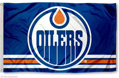 Hockey Edmonton Oilers USA team NHL Edmonton Oilers Hockey Flag
