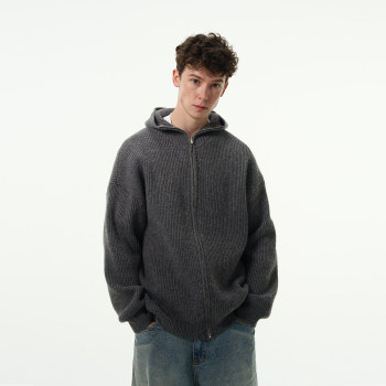 Madwitch lazy style hooded knit jacket Madwitch lazy style hooded knit jacket