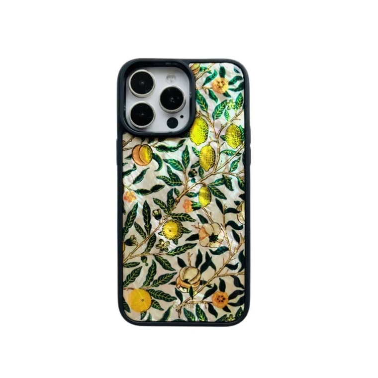 Ssself For Girls Yellow Orange Tree High Quality Premium 15, 14, 13, 12, 11 iPhone Case