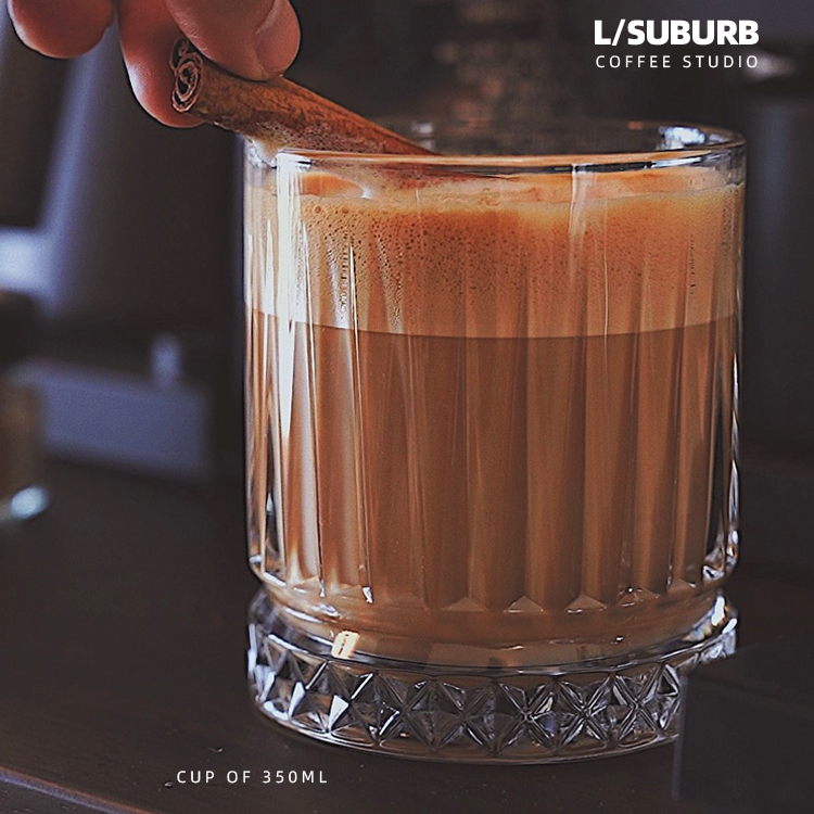 Creative Coffee Tette Glass Cup Thick Heavy Coffee Cup Juice Steam Bubble Water Ice American Coffee Cup Subcold Drinking Cup