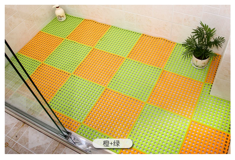 Non-slip thảm tắm khảm phòng tắm vòi sen thảm tắm lớn cơ sở tắm pad kín nước rỗng - Thảm sàn xốp dán nền nhà