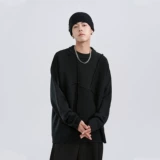 Демисезонный дизайнерский ретро трикотажный свитер, этнический стиль, оверсайз, тренд сезона