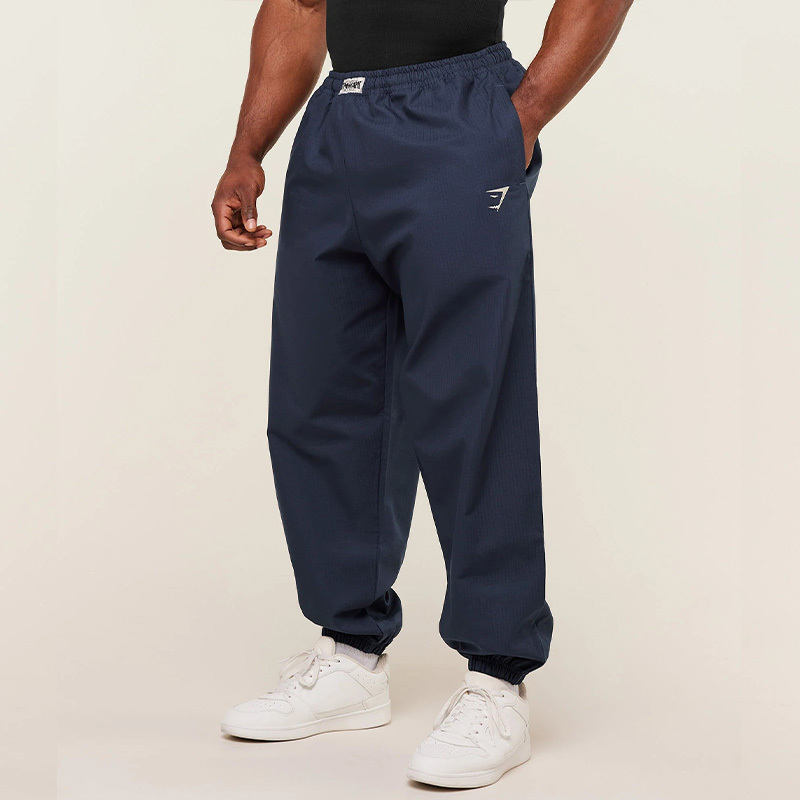 American Style Shark Shark Casual Sports Pants Men's Woven Jogging Cycling Fitness Breathable Quick-Drying Jogger Pants