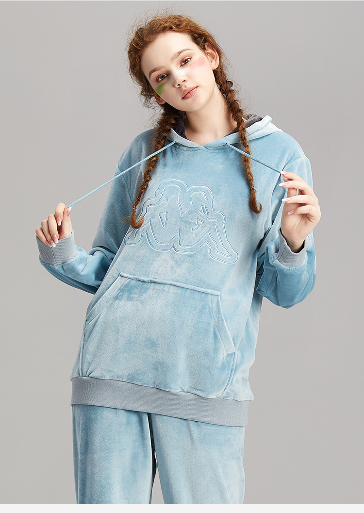 Kappa 秋冬海岛绒 情侣家居服套装 天猫优惠券折后￥99包邮（￥309-210）男、女多色可选