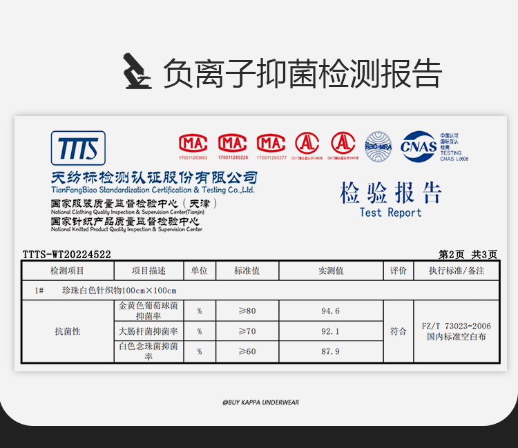 Kappa卡帕 本命年情侣50S棉抗菌内裤袜子礼盒装 券后79元包邮 买手党-买手聚集的地方