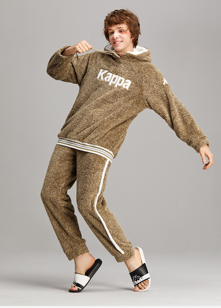 Kappa 秋冬新品 双面绒时尚家居服 图13