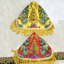 New products flamboyons Embroidery Dragon Flattery Hat Wind Hat Gods Hat Temples Out of Touring Ornaments