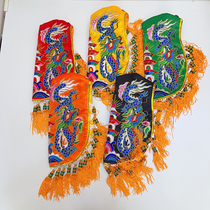 Taiwan robe with hat hand five color hat embroidered new mom - ancestor hat king Hand in the sky