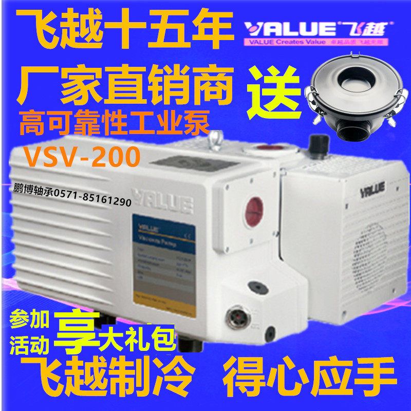 Direct direct flight over vacuum pump Electric VSV series large single-stage pump VSV-200 industrial grade extraction vacuum pump