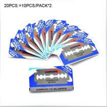 Dorco 20pcs Razor Blades Brand Stainless Steel Safety Razor