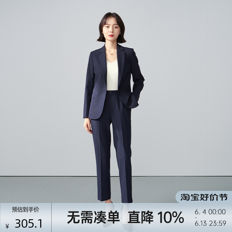 Black Formal Suit Suit Women's Professional Wear Summer New Interview High Sense Small Thin Suit Jacket