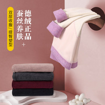 Warm pants womens high waist and belly velvet fever trousers in winter wool pants plus velvet cotton pants without trace leggings