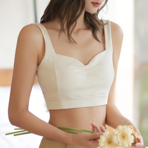 Camcorder vest women with chest pad summer 2021 new beautiful back design sense niche coat wear base