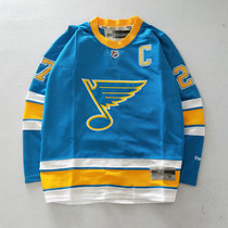 European and American retro mens and womens long sleeve T-shirt couples ice hockey uniform size hip hop baseball uniform HIPHOP performance sweater tide