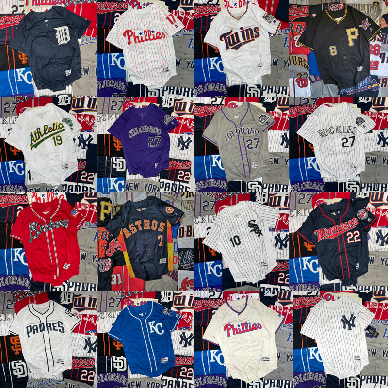 European and American size Sizes Baseball Clothes Tide Card Street Dance Hip Hop Hiphop Loose Jersey Jersey Short Sleeve T-shirt Male and female co-op