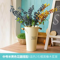 Средний рис желтый+6 синий 2 гранат желтый дубовый ягод