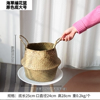 Цветочная корзина с морскими водорослями основной большой большой большой большой большой