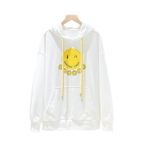 ( Full inspection of the product ) Domestic first-line agent Ms Han Yuan's average broad version of smiley sweater