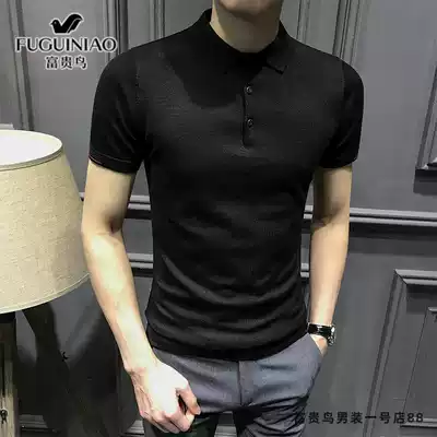 Rich Bird New Business polo shirt men 2021 spring summer British light luxury high end sense men's T-shirt RAF middot Lauren polo shirt