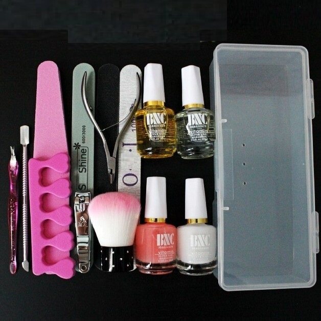 指甲贴纸套装 初学者美甲工具全套 死皮叉打磨抛光条指甲锉条护理